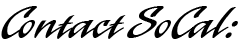 Contact SoCal Mobile Auto Detail San Diego
